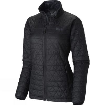 Chaquetas Mountain Hardwear Micro Thermostatic Mujer - Negras - Chile VER902136